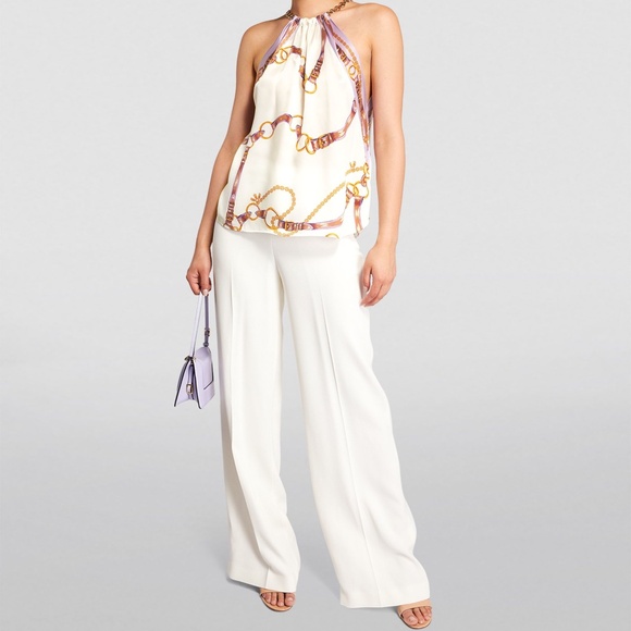 L'AGENCE Tillie Chain Sleeveless Blouse - Picture 4 of 5